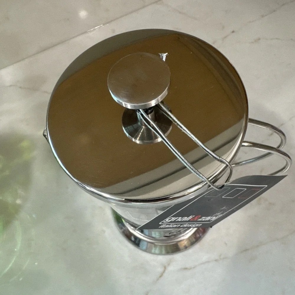 Gnali & Zani French Press Coffee Tea Maker NEW